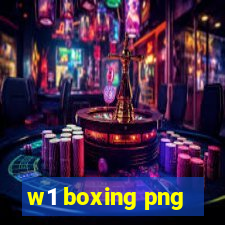 w1 boxing png